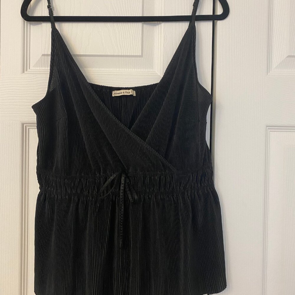 Abercrombie Strappy Black Top